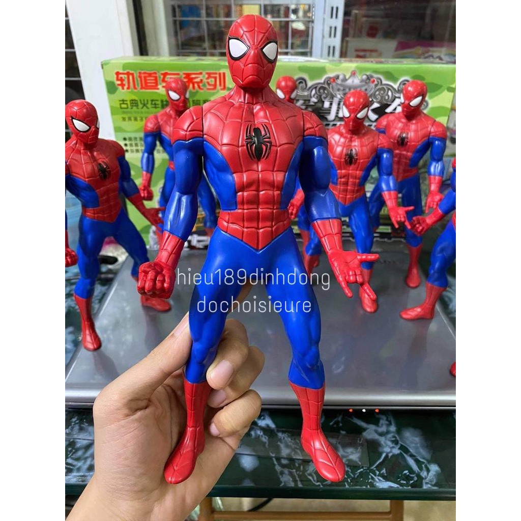 Đồ Chơi Siêu Anh Hùng Người Nhện Spider Man 24cm AVENGERS chính hãng hasbro hàng không vỏ