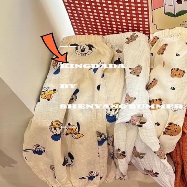[Babycat Hàng Có Sẵn Bán Chạy Quần Dài Chống Muỗi Phong Cách Nhật Bản Hàn Quốc Thời Trang Mùa Hè Hàng Mới Dành Cho Bé Trai Và Bé Gái