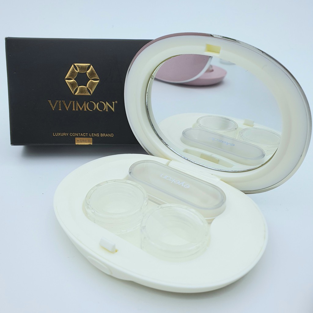 Khay đựng lens VIVIMOON hình bầu dục eyekan