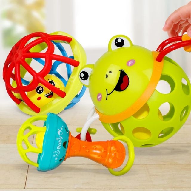 Set lục lạc 7- 10 chi tiết gặm nướu mềm cho bé