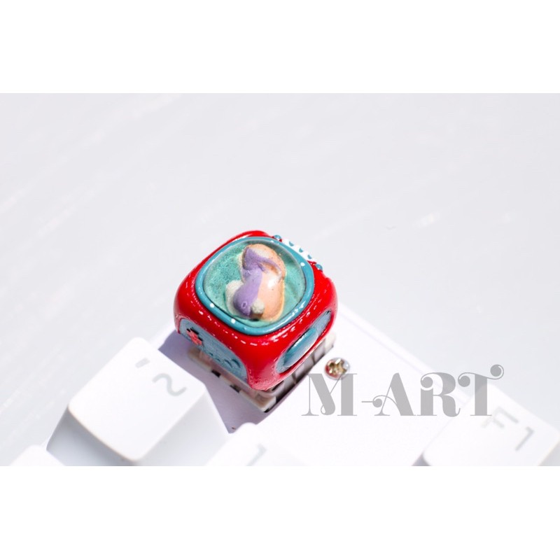 Nút bàn phím cơ Ba lô thú cưng gaming - backpack pet artisan keycap