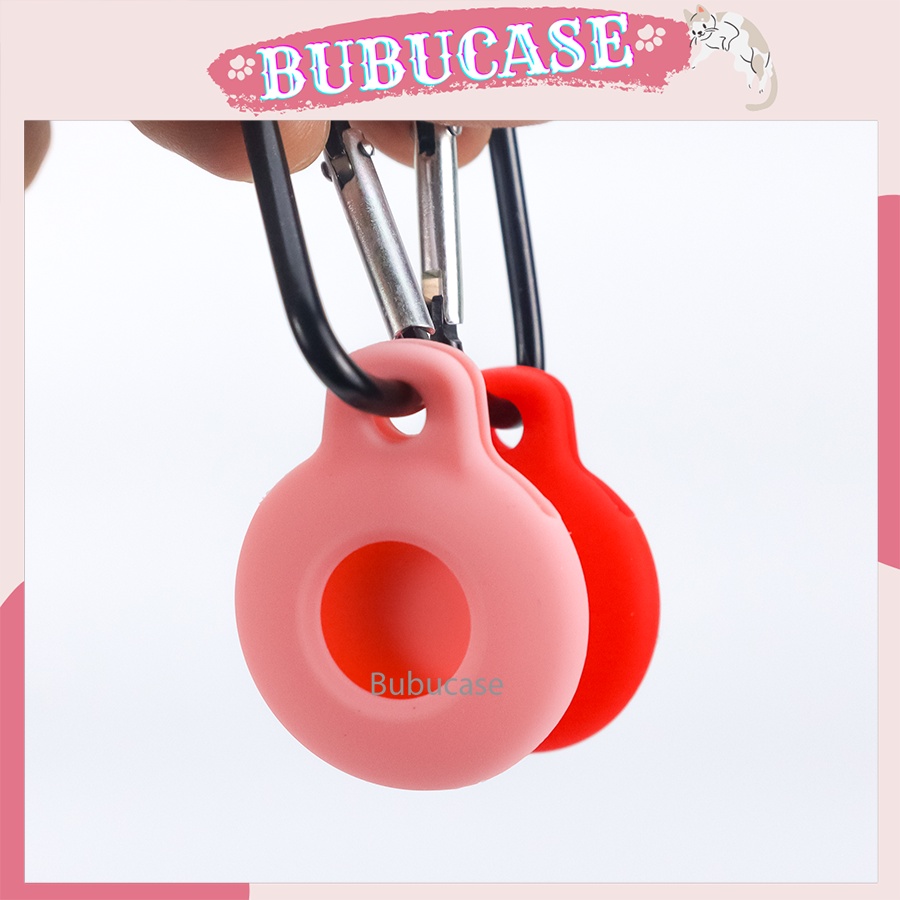 Bao Air Tag Silicon Nhiều Màu Có Móc Treo Tiện Lợi - Chống Thấm Nước, Rơi Vỡ, Trầy Xước Air Tag