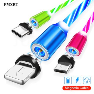 Cáp sạc nam châm 3 đầu phát sáng theo dòng điện, sạc nhanh, tự ngắt khi sạc đầy 💥SIÊU HOT💥