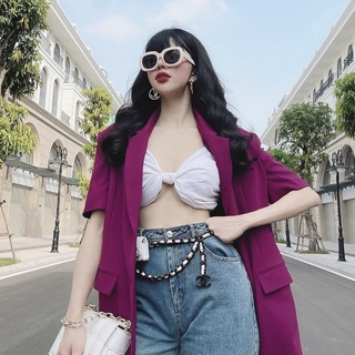 Áo bra chun lưng có 2 màu trắng đen Thuyngothanh Store