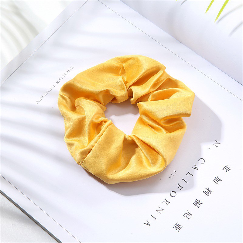 Buộc Tóc Scrunchies Màu Trơn A636 Mẫu Mới Xinh Xắn