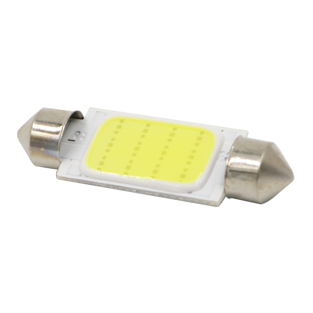 Bộ 10 Đèn Led Cob 1w 12chips Smd Led 31mm 36mm 39mm 41mm 12v 24v