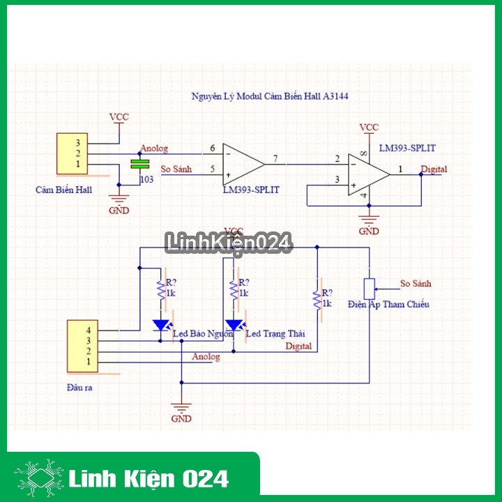 Module Cảm Biến Hall A3144 V1