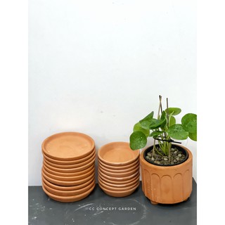 Dĩa lót đất nung D10-12cm-D15cm
