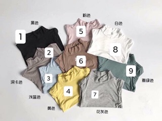 Áo cổ 3 phân Minky Mom Quảng Châu cao cấp cho bé từ 7 đến 24kg