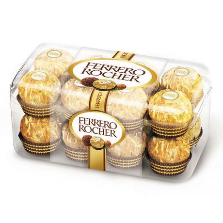 Kẹo Socola nhân kem hạt dẻ Ferrero Rocher (16 viên)