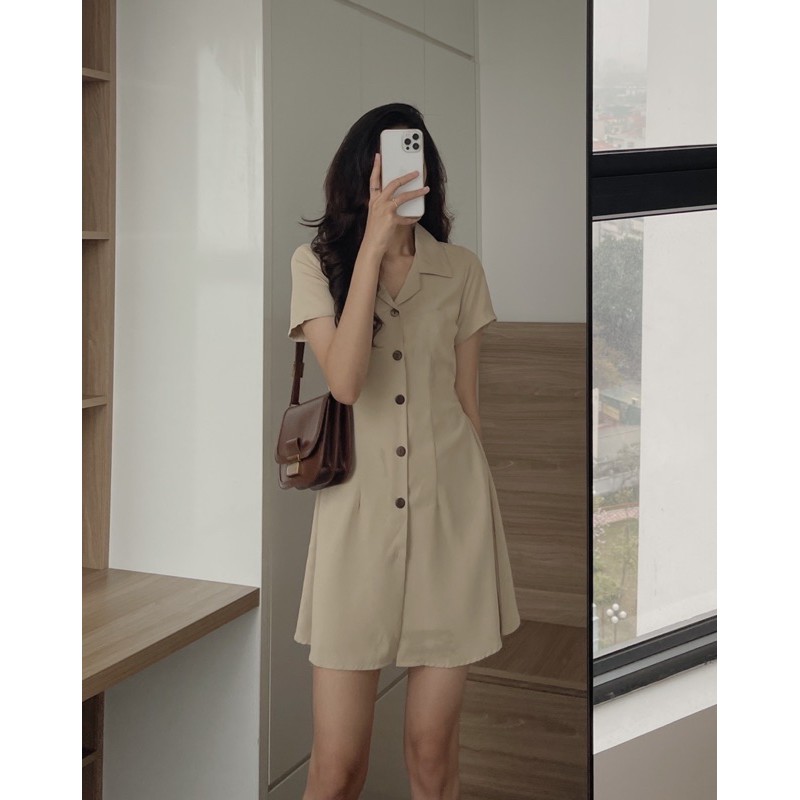 [Mã SKAMFA06 giảm 10% tối đa 50K đơn 0Đ] váy cổ somi freesize lưng thun 055 | BigBuy360 - bigbuy360.vn