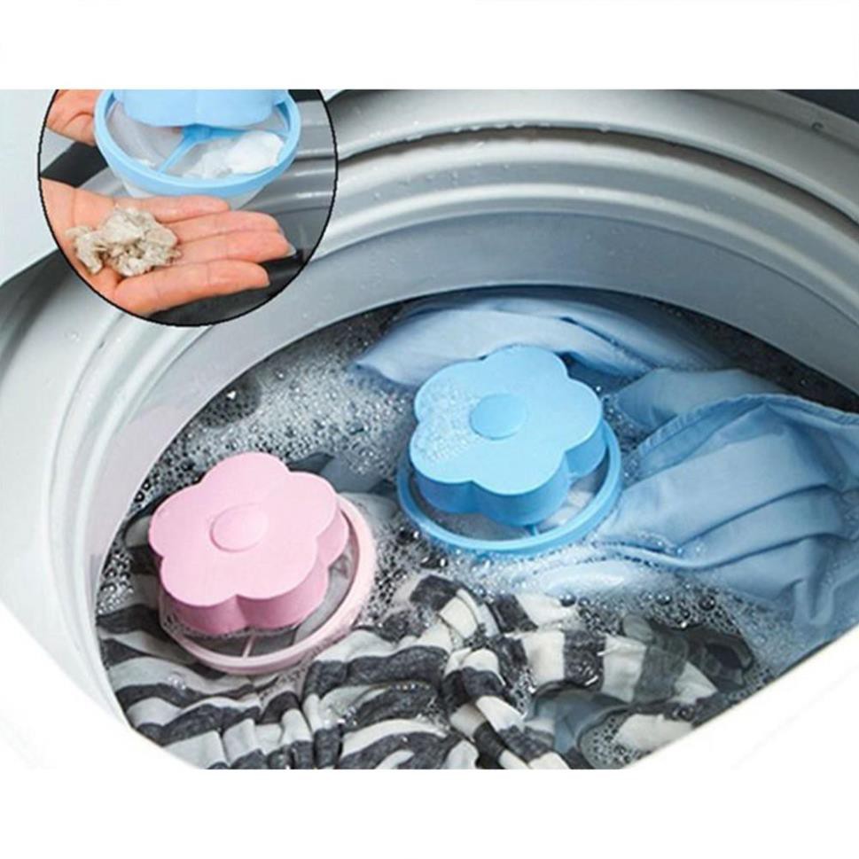 Phao lọc cặn máy giặt La'Home, Phao lọc rác máy giặt hình bông hoa, lọc cặn rác hiệu quả