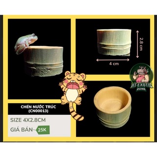 CHÉN NƯỚC, CHÉN ĂN  CHO BÒ SÁT CỦA HT- EXOTIC ZONE P1