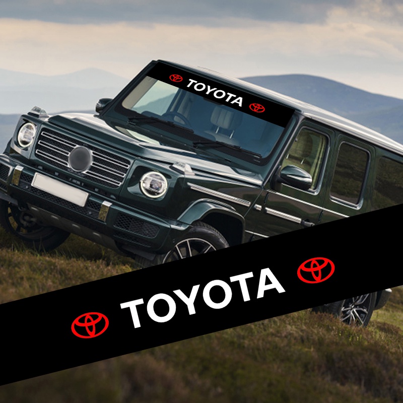 Đề Can Dán Kính Chắn Gió Trước Sau Chống Nước Cho Toyota Wish Vios Yaris Avanza Corolla Cross Chr