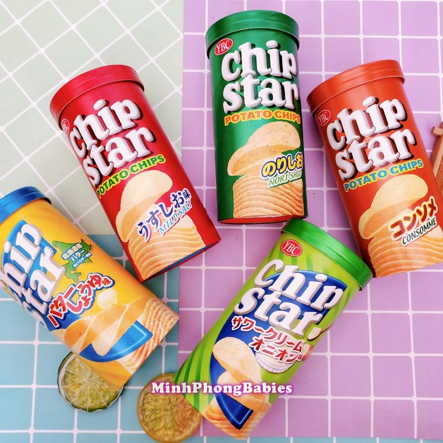 BÁNH SNACK KHOAI TÂY CHIP STAR 50gr CHO BÉ 12M+