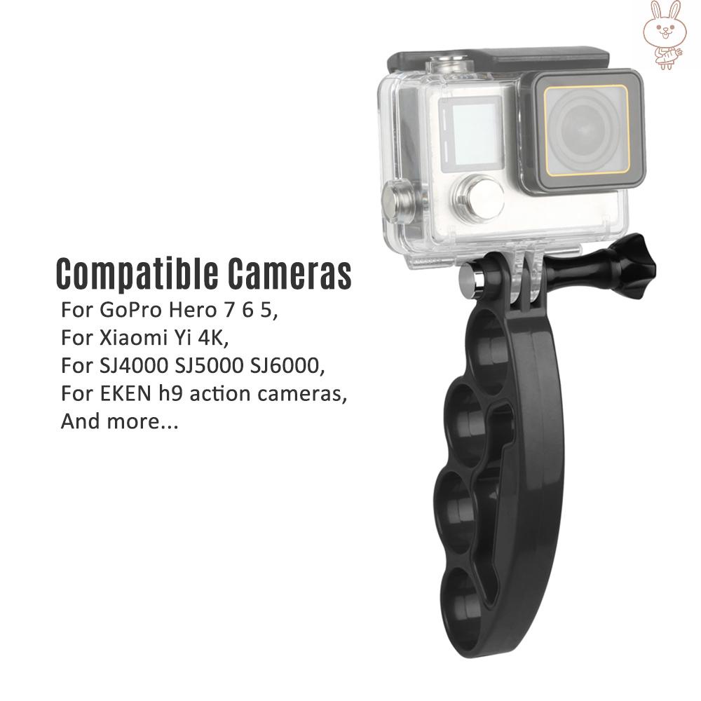 RD Handheld Knuckle Finger Grip Mount for   7 6 5 for Xiaomi Yi 4K SJ4000 SJ5000 SJ6000 for EKEN H9 Action Camera Selfie Accessory