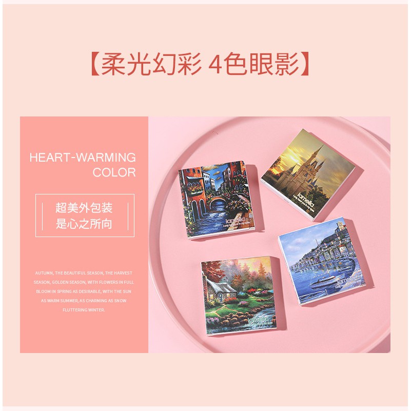 [Siêu Sale]  Bảng Phấn Mắt Nhũ 4 Ô Lameila I Only Have You In My Eyes P43 (Bán Buôn – Sỉ) | BigBuy360 - bigbuy360.vn