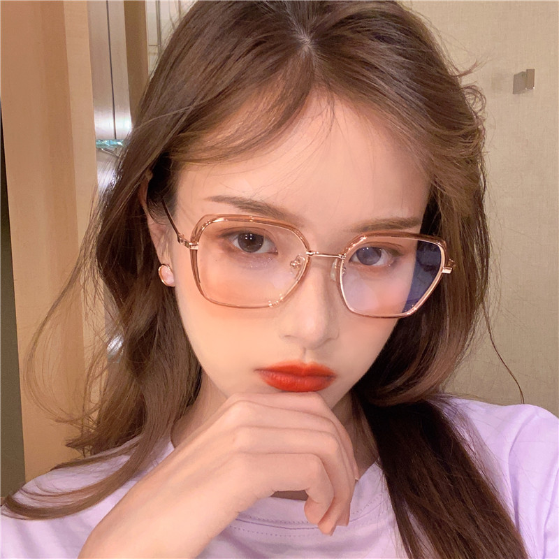 Mắt Kính Chống Bức Xạ Phong Cách Hàn Quốc Cho Nữ