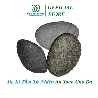 Đá tẩy da chết tự nhiên tẩy tế bào chết đẹp da, trẻ hóa da - đá nhám tuyển chọn từ thiên nhiên - 3 viên