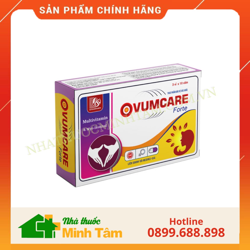 Ovumcare Forte tăng khả năng thụ thai tự nhiên cho nữ giới
