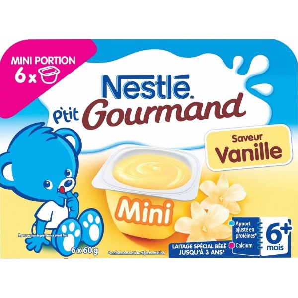  Váng sữa Nestle nội địa Pháp 6 hộp cho bé từ 6 tháng mẫu mới