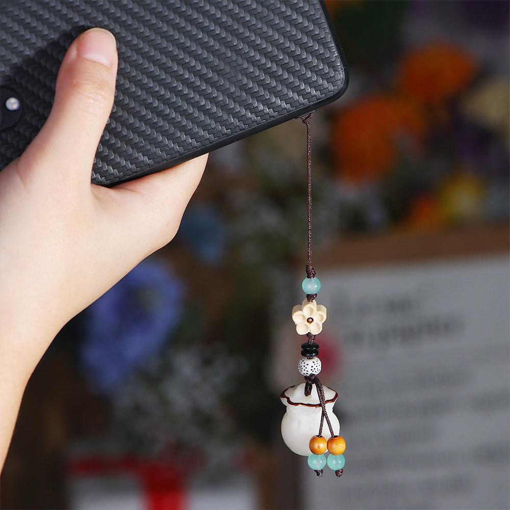 Dây Đeo Điện Thoại Bện Thủ Công May Mắn Cho Cặp Đôi