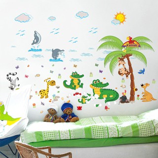 Decal Công viên khủng long SK9090