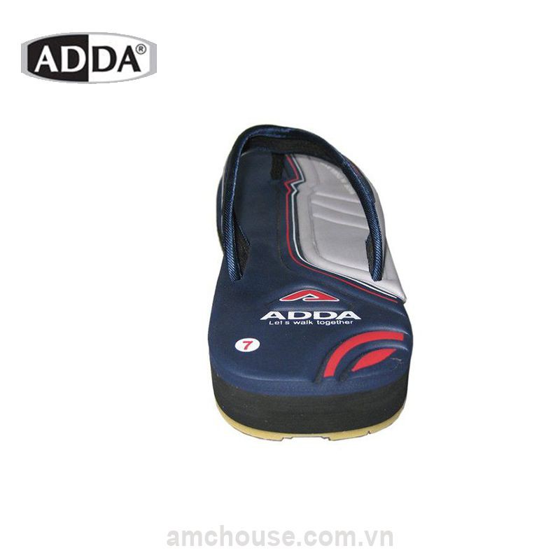 Dép Thái Lan nam ADDA xốp êm 2535- XANH NAVY