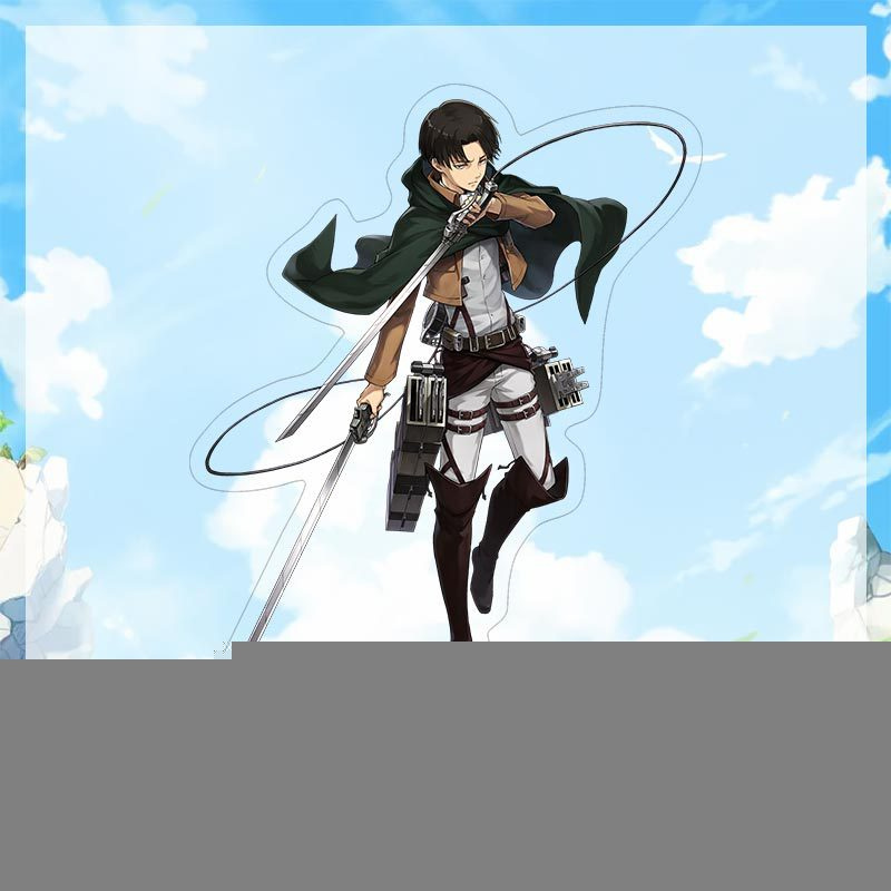 Mô hình nhân vật Eren Jaeger trong phim Attack on Titan bằng Acrylic trang trí bàn làm việc | BigBuy360 - bigbuy360.vn