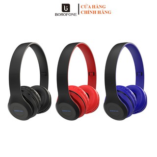 Tai Nghe Bluetooth Trùm Tai Chính Hãng Borofone BO4 Có Khe Cắm Thẻ Nhớ Hàng Cam Kết Chất Lượng 1 Đổi 1