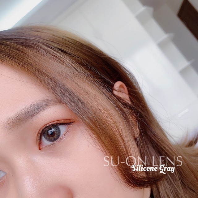 [Hsd 6 tháng] Kính Áp Tròng Natural 3con Gray - Silicone hydrogel