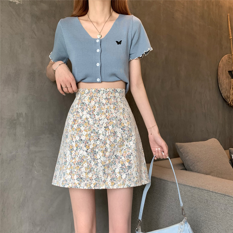 Chân Váy Chữ A Phối Ren Kiểu Retro Thời Trang Mùa Hè 2 Màu Lựa Chọn | BigBuy360 - bigbuy360.vn