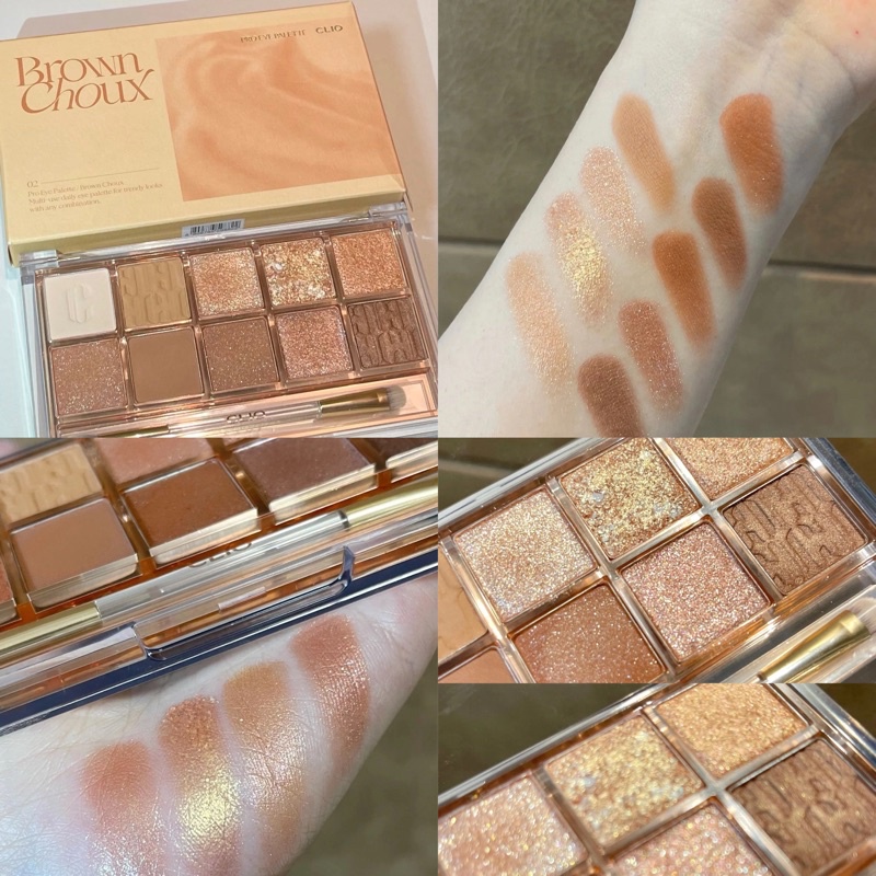 Bảng Phấn mắt Clio Pro Eye Palette Hàn Quốc