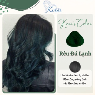 Thuốc nhuộm tóc màu RÊU ĐÁ LẠNH không cần tẩy tóc Kirei Hair, KireiHair, KIREIHAIR