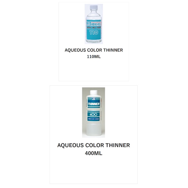 DUNG MÔI MR HOBBY LACQUER THINNER - AQUEOUS HOBBY COLOR THINNER