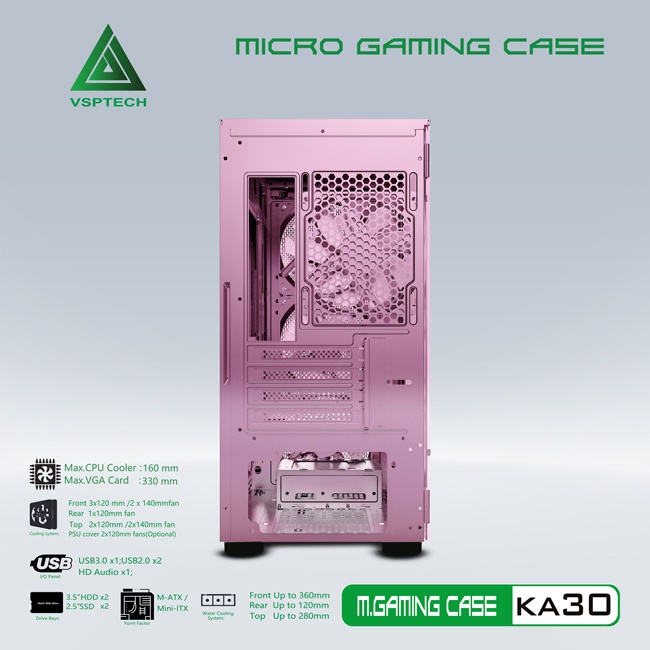 Vỏ Case VSP KA30 PINK