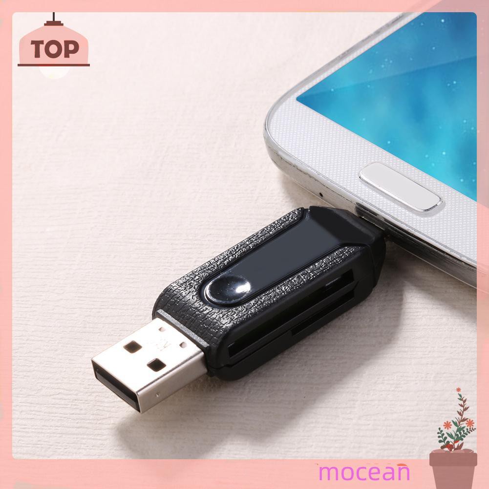 Đầu Đọc Thẻ Nhớ Usb 2.0 Cho Điện Thoại / Máy Tính