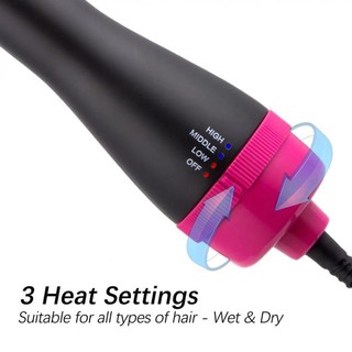Lược điện chải cúp phồng tóc 3 trong 1