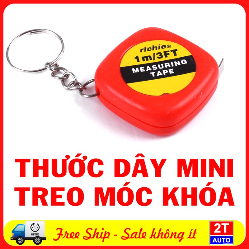 THƯỚC DÂY RÚT MINI 1M TREO MÓC KHÓA SIÊU ĐA NĂNG VÀ TIỆN DỤNG SKU 234