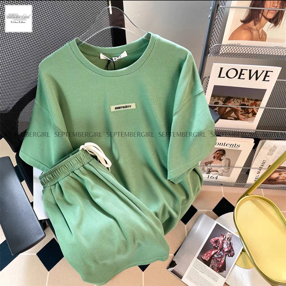 Bộ quần áo thể thao nữ dáng rộng SEPTEMBERGIRL QA NU 007
