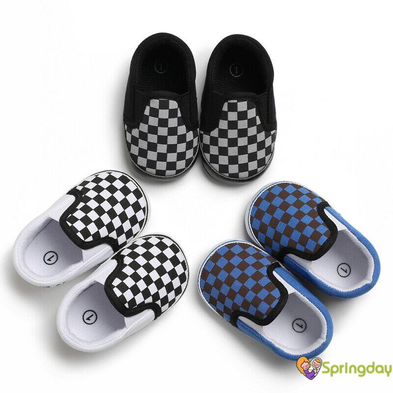 Giày Sneaker Chất Canvas Đế Mềm Cho Bé