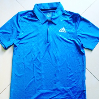 Áo thun thể thao cổ bẻ Adidas