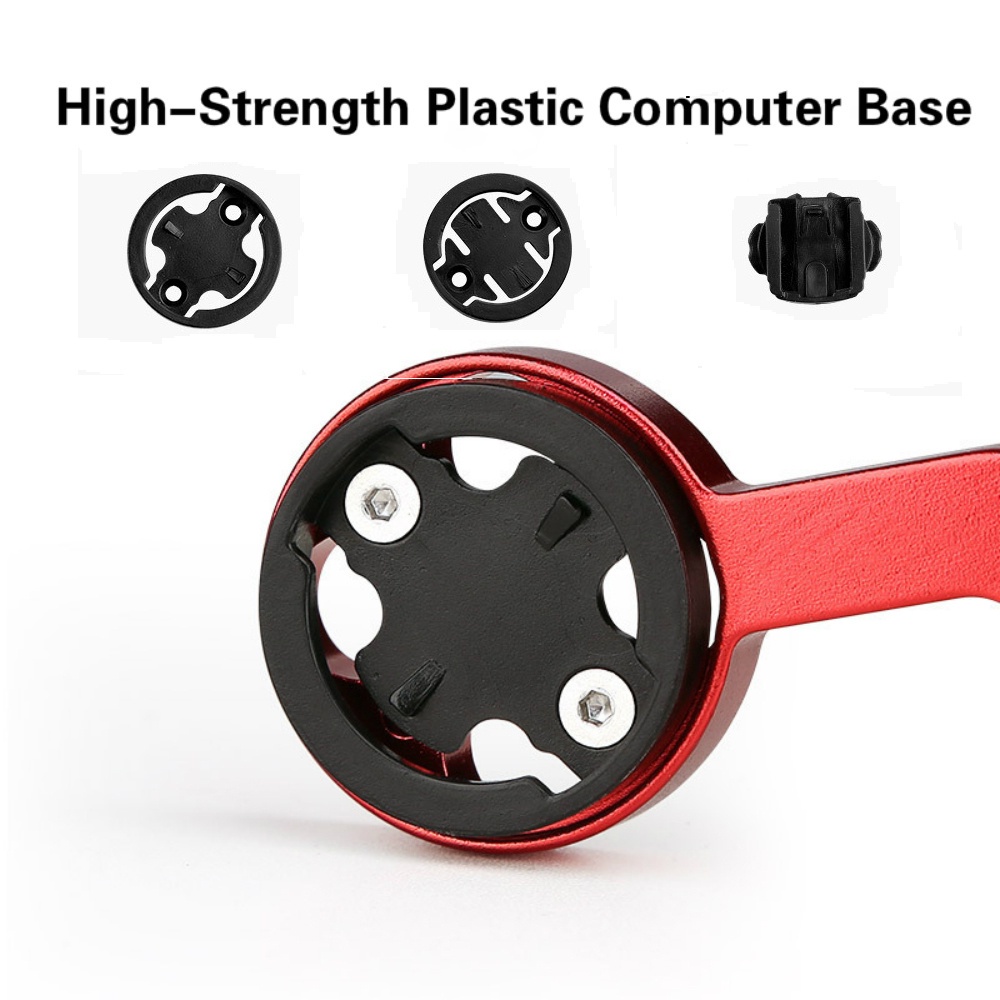 Giá đỡ đồng hồ bấm giờ bằng hợp kim nhôm đa năng cho xe đạp leo núi Garmin Bryton