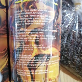 bột kakao lon 500gr