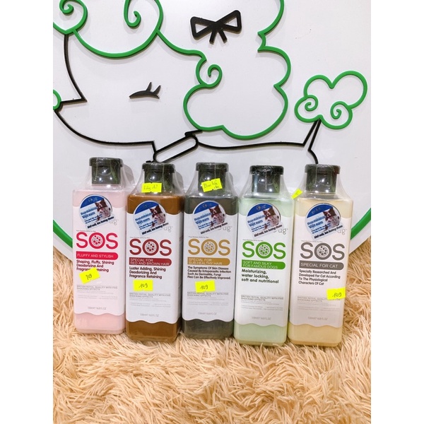 [CHÍNH HÃNG] Sữa tắm chó mèo SOS (530ml)