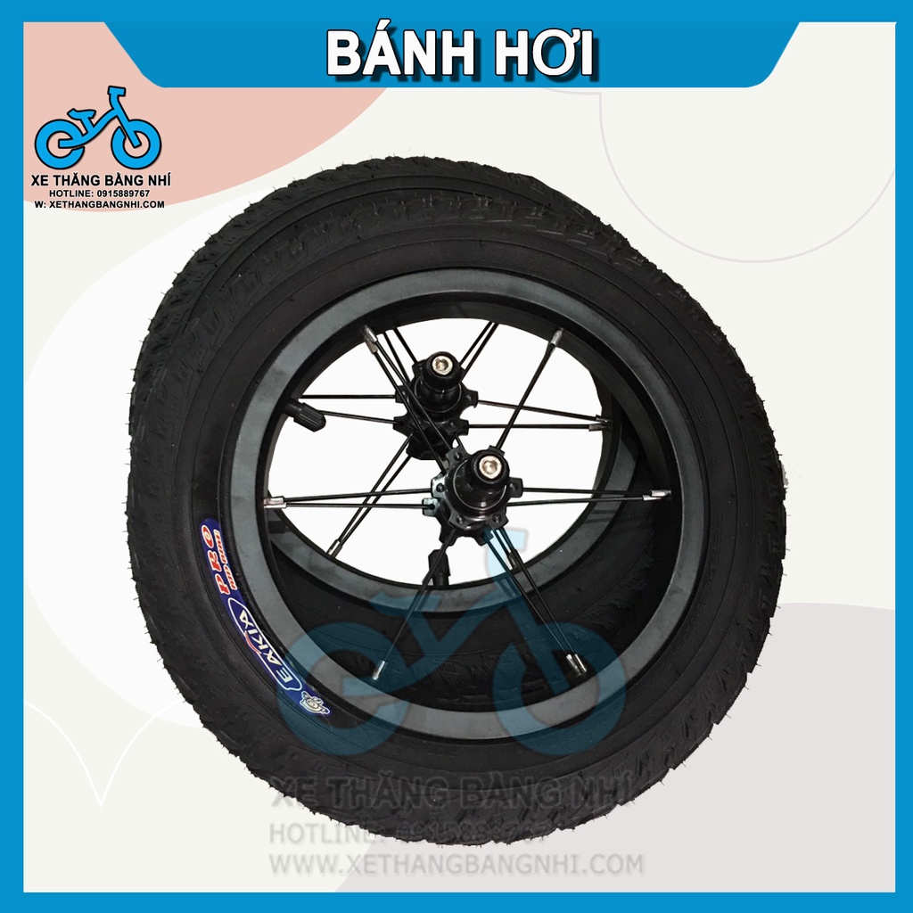 Bánh hơi xe thăng bằng, xe đạp