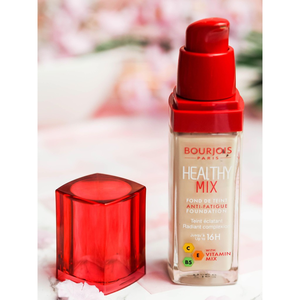 Paris France Beauty - Kem Nền Trang Điểm Dưỡng Da Bourjois Healthy Mix Anti Fatigue 30ml