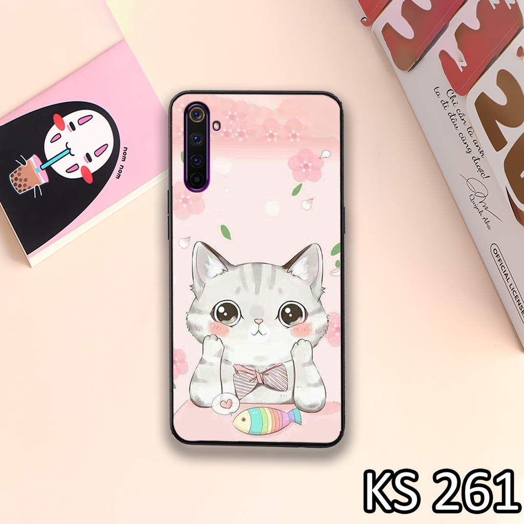 [FreeShip ExTra] Ốp lưng Realme 5/Realme 5i/Realme 5 Pro/Realme 6/Realme 6 Pro  in hình mèo con đáng yêu