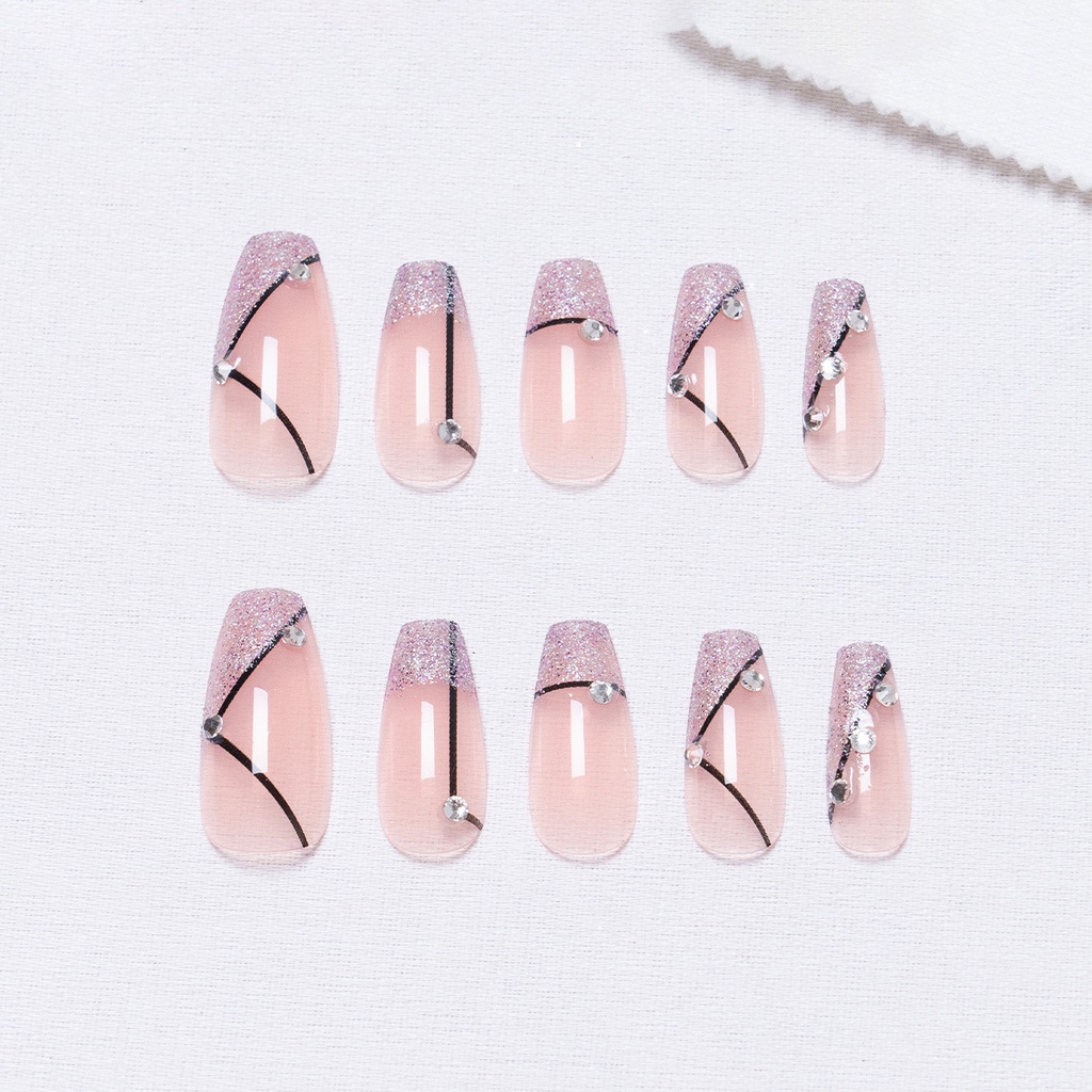 Miếng Dán Trang Trí Móng Tay Dễ Tháo Rời D028