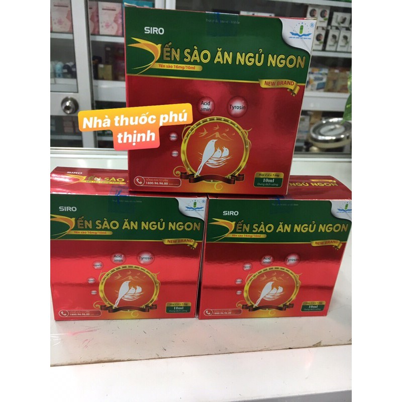 ✅ Yến Sào ăn ngủ ngon new brand cho bé, hộp 20 ống date xa
